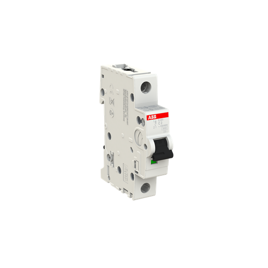 S201-C 2 (MCB, 2A, 1P, 10 kA, IEC/EN60947-2)