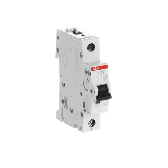 S201-C 4 (MCB, 4A, 1P, 10 kA, IEC/EN60947-2)
