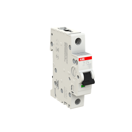 S201-C 16 (MCB, 16A, 1P, 10 kA, IEC/EN60947-2)