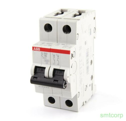 S202-C 16 (MCB, 16A, 2P, 10 kA, IEC/EN60947-2)