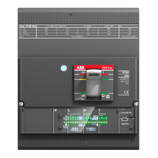 XT4N 250 Ekip I In=250A 4p F F
